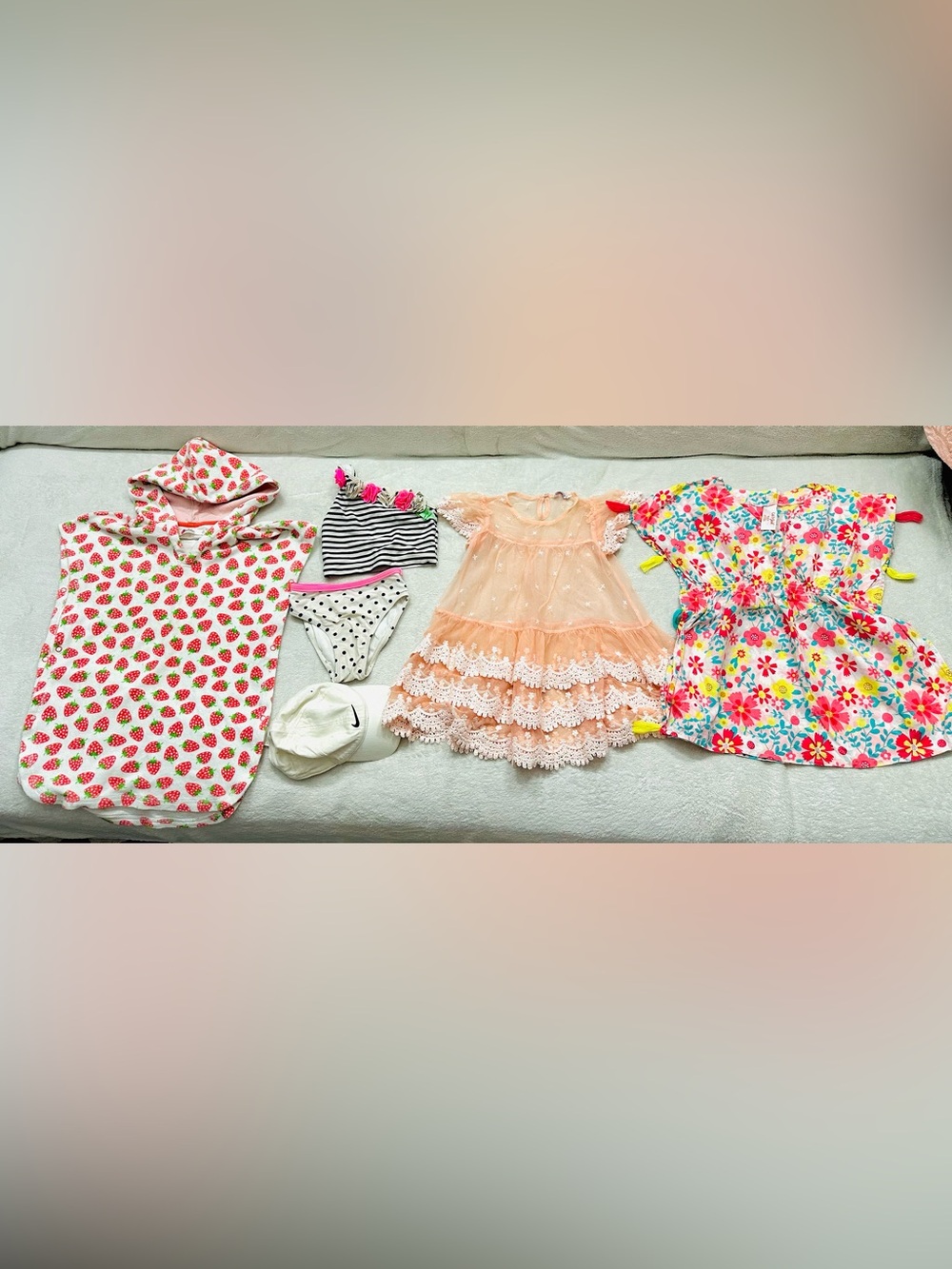 Lot Girls Cute Swimming Suits, Tunics Size 4T  Boden Excellent Condition